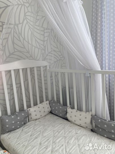 Бортики в кроватку
