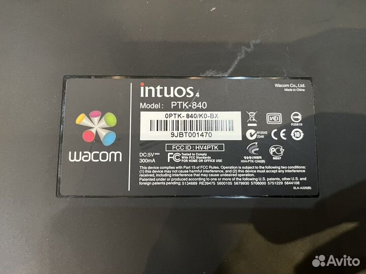 Графический планшет wacom intous 4 L