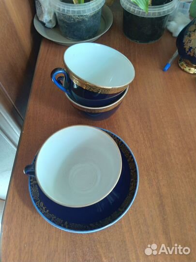 Чашка с блюдцем лфз СССР