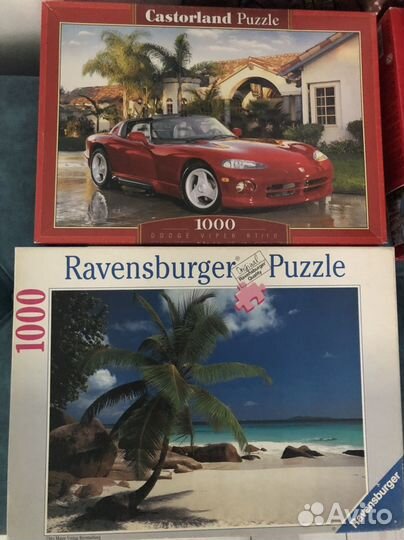 Пазлы 1000 и 500