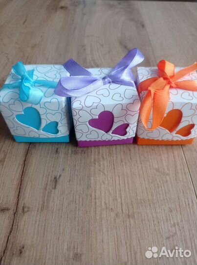 Подарочная упаковка, коробочка 4,5см*4,5см