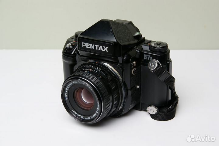 Pentax 67II + объективы, фокусировочный экран