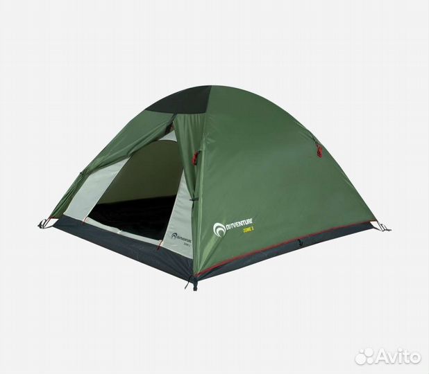 Новая 3 местная палатка Outventure Dome 3