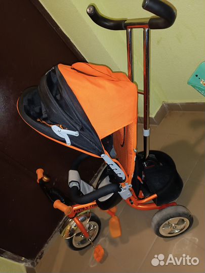 Прогулочная коляска трость бу
