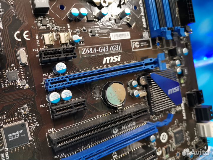 Комплект процессор i5 2500K / MSI Z68A / 16gb