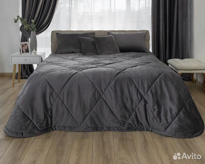 Покрывало бархат Беллиссимо мистик новое