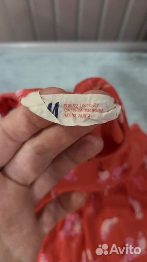 Платье лето HM детское