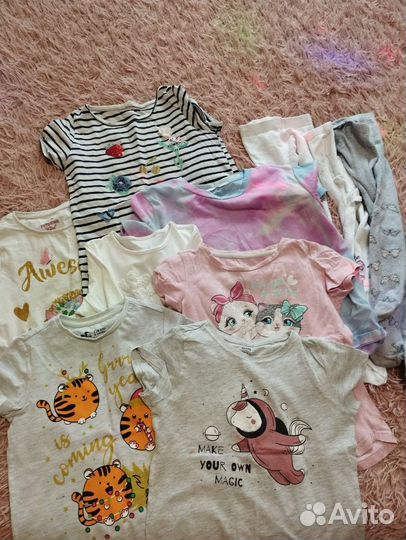 Вещи пакетом на девочку