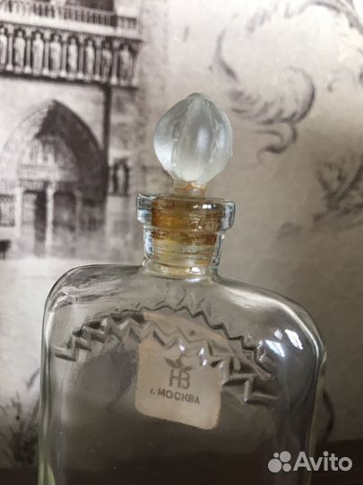 Флакон от духов Красная Москва притертая пробка