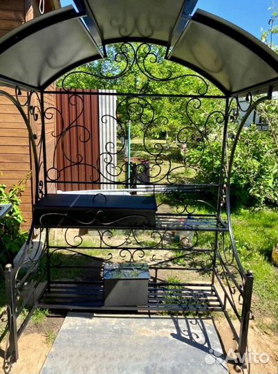 Мангал с печью от производителя