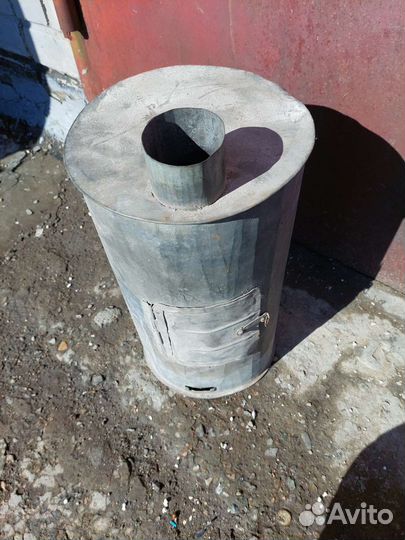 Печь самодельная для зимней палатки