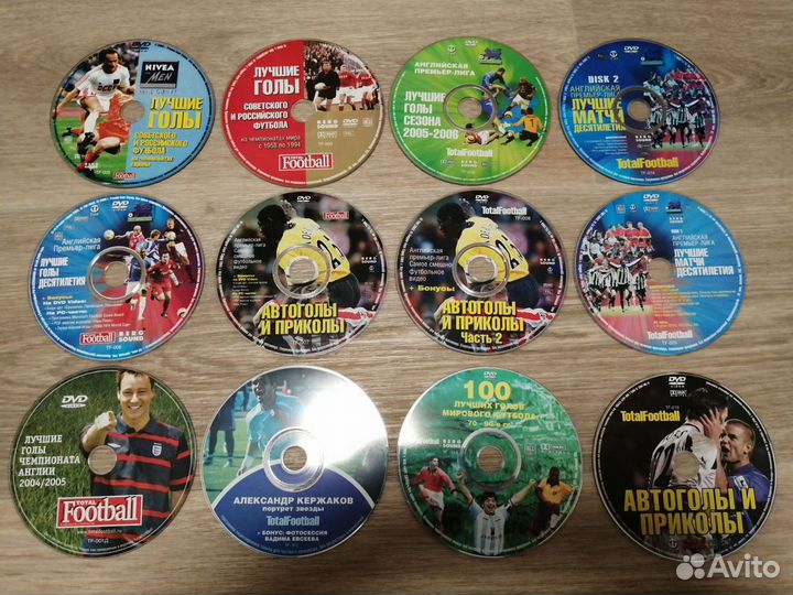 DVD диски Total Football
