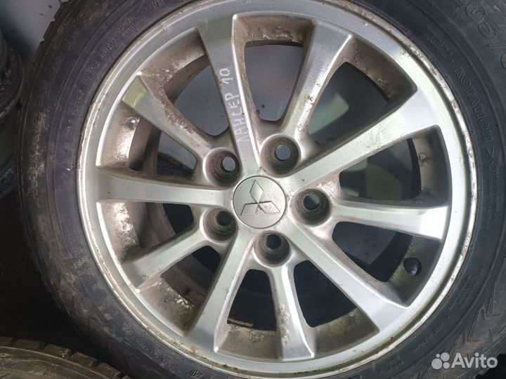 Комплект литых дисков lancer 10