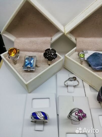 Кольца из серебра 925 пробы