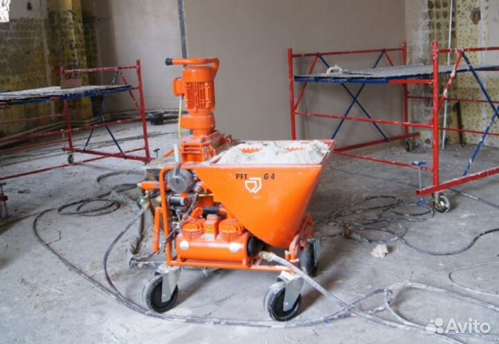 Штукатурная станция в аренду