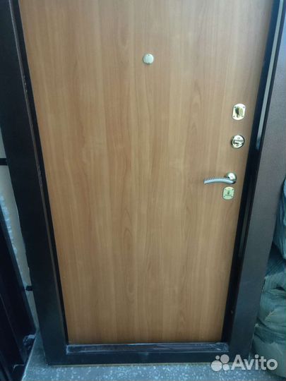 Дверь входная металлическая от застройщика