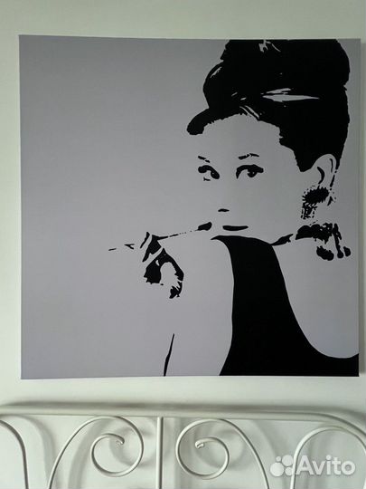 Постер на холсте с подрамником 90*90 см IKEA