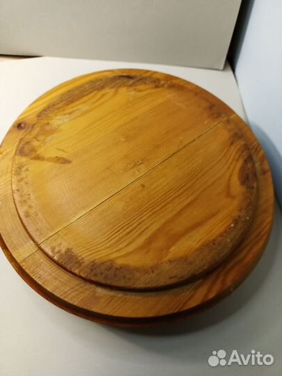 Блюдо деревянное конфетница винтаж