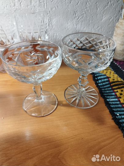 Салатник хрустальный СССР