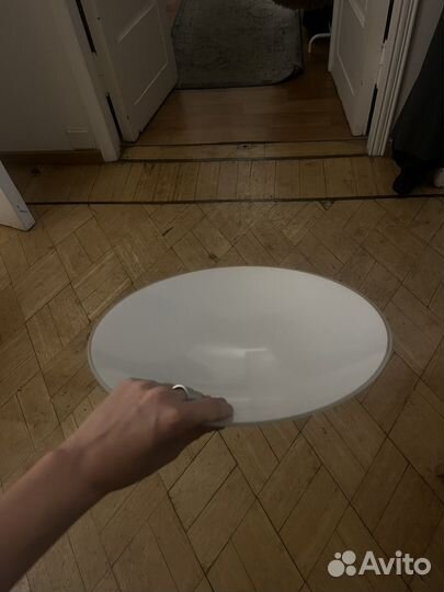 Плафон тарелка для люстры 30 см