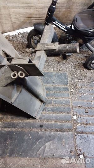Ковш отвал для мотоблока