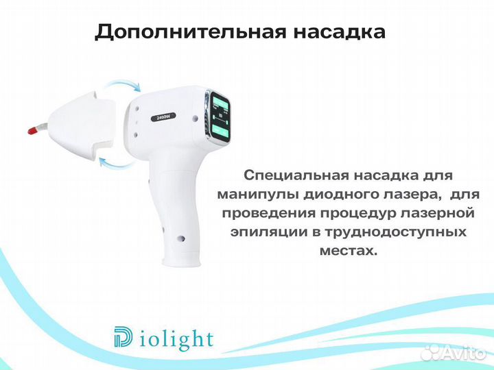 Лазерный аппарат DioLight UltraOne 1800dm, рассрочка