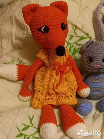 Вязанные игрушки (ручная работа)