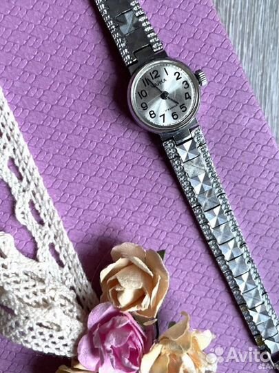 Часы чайка 17 камней СССР с браслетом