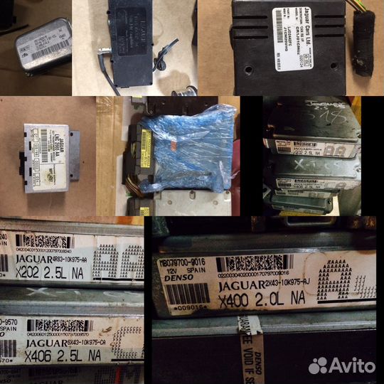 Электронные блоки jaguar s-type x-type xj