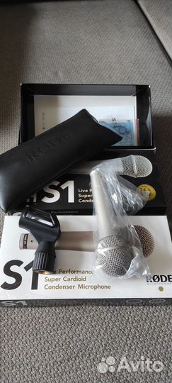 Микрофон Rode S1, новый