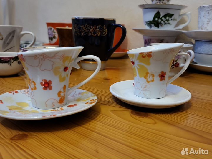 Чайные пары, кружки. Раритет, СССР