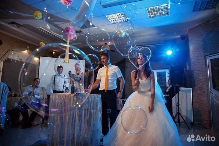 Шоу мыльных пузырей/аниматоры/мыльные пузыри