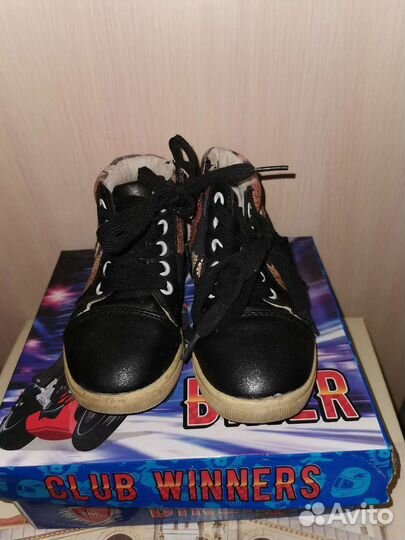 Кеды ботинки для девочки