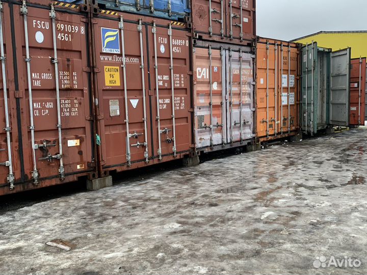Склад-контейнер 20 фут(15 м2). В аренду
