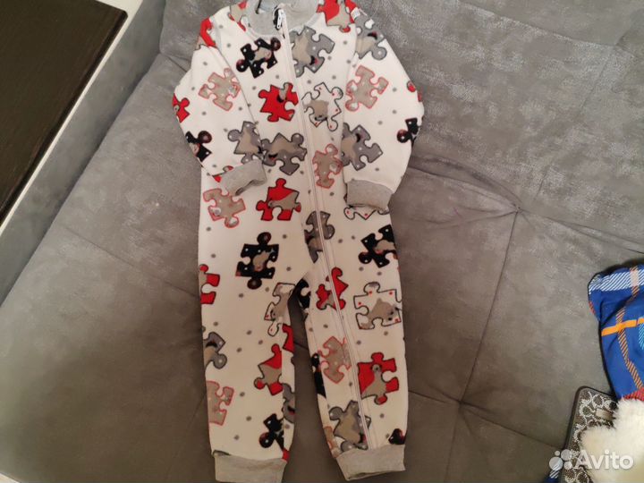 Флисовый комбинезон. Поддева