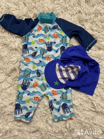 Комбинезон для плавания размер 80-86