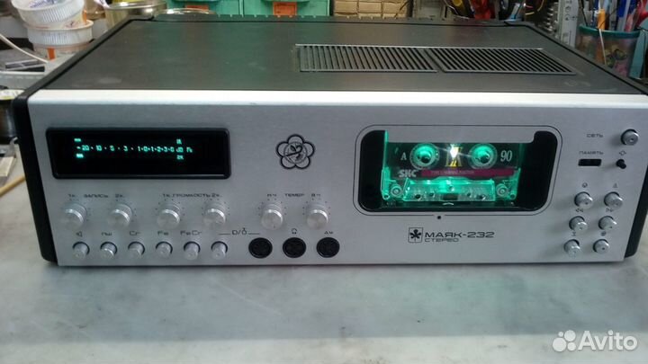 Кассетная дека маяк-233 (доработанная версия)
