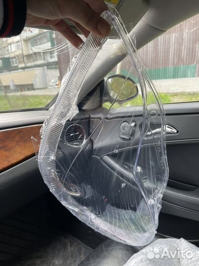 Стекло фары w219 (c219)