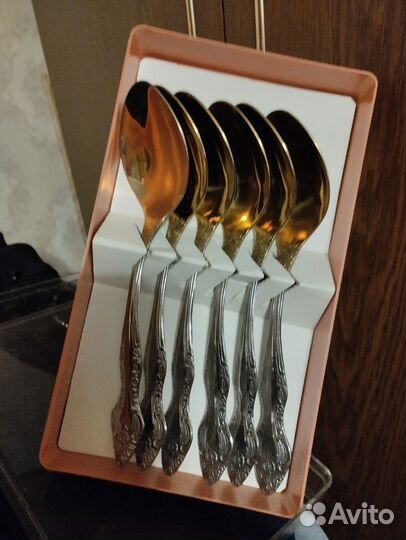 Ложки новые в упак. Коробке качественные СССР