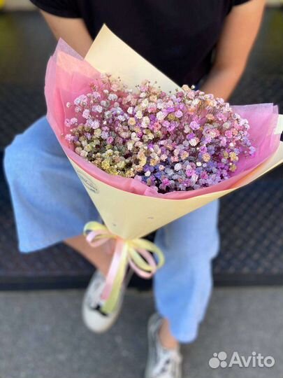 Букет из гипсофилы