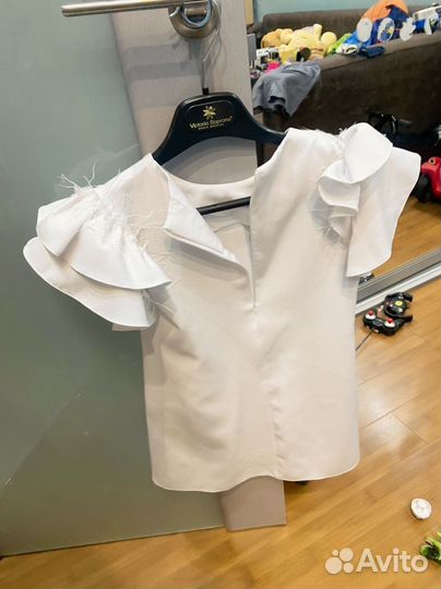 Белое платье для девочки 116-122