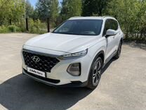 Hyundai Santa Fe 2.2 AT, 2018, 80 000 км, с пробегом, цена 3 800 000 руб.