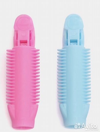 Бигуди для волос пластиковые 2 шт