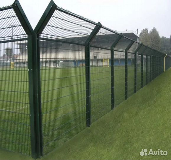 Забор из 3D сетки,ворота быстро