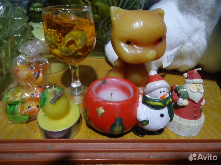 Свечки и подсвечники