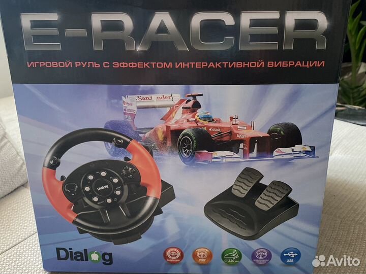 Игровой руль dialog GW-125VR