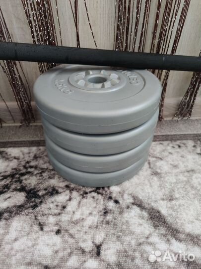 Штанга Гриф Блины набор