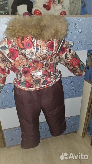 Зимний комбинезон для девочки 110