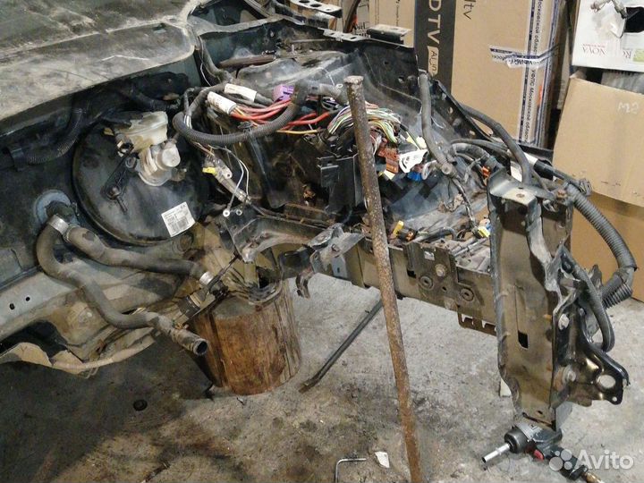 Лонжерон левый citroen c4 2 ситроен ц4