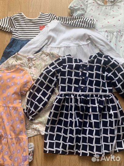 Вещи пакетом на девочку 92 98